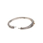 Gerochristo - Mediterranean Bracelet in 18K Gold and Sterling Silver with Blue Topaz - Image 3
