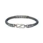 Gerochristo - Chain Flower Bracelet in Sterling silver - Image 2