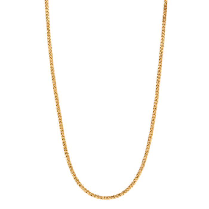 14K Gold Gourmet Chain 50 cm - Image 2