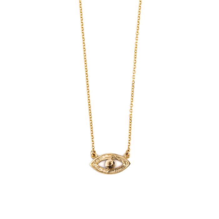 Eye Necklace – 14K Gold - Image 3