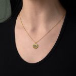 Sterling silver Round Necklace with an Eye - Image 2