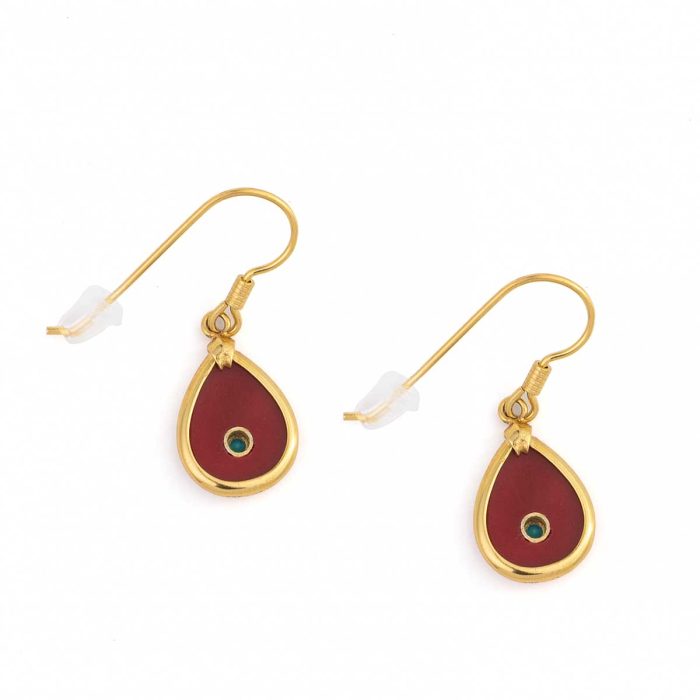 Sterling Silver Tear Drop Earrings - Image 3