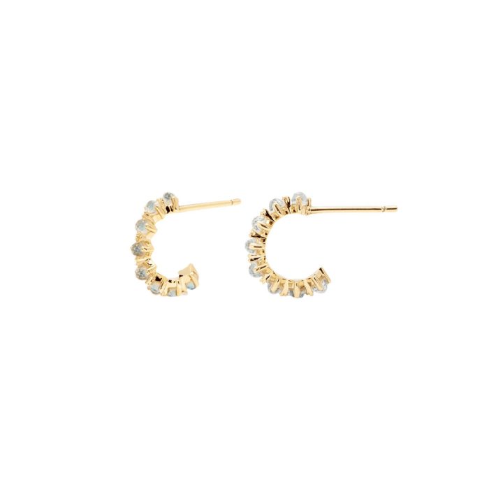 PD Paola Mint Bird Gold Earrings - Image 1