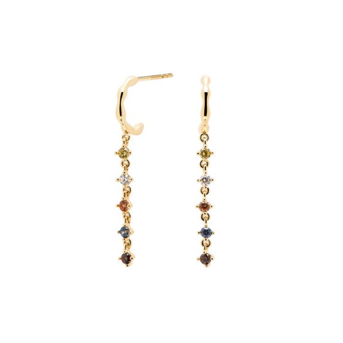PD Paola Sage Gold Earrings - Image 1