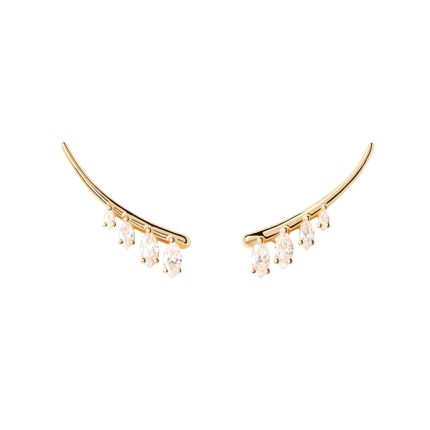 PD Paola Aqua Climbing Earrings