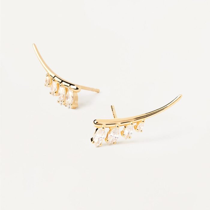 PD Paola Aqua Climbing Earrings - Image 3