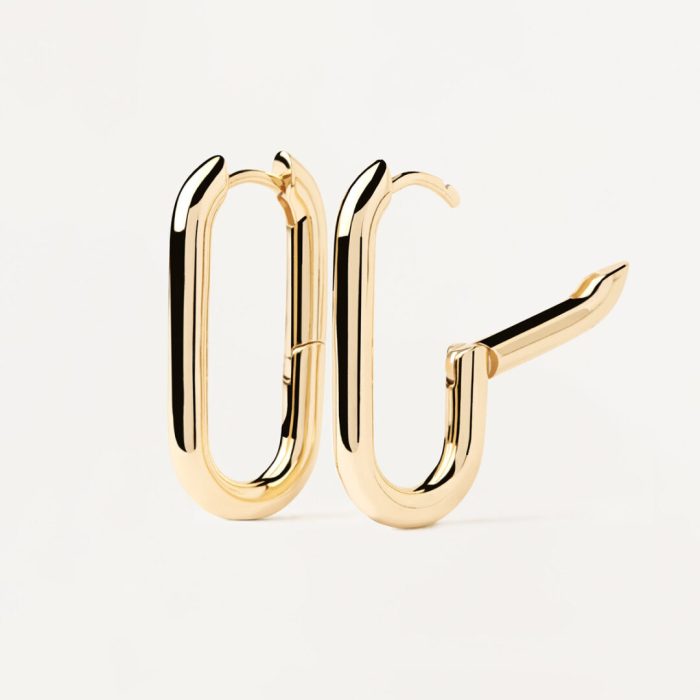 PD Paola Βeat Hoop Earrings - Image 3