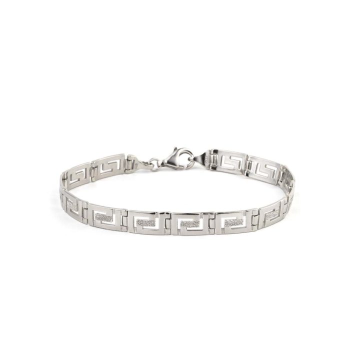 Greek Key Bracelet with martile - Image 1