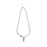 Meander - Greek key opal necklace - Image 2