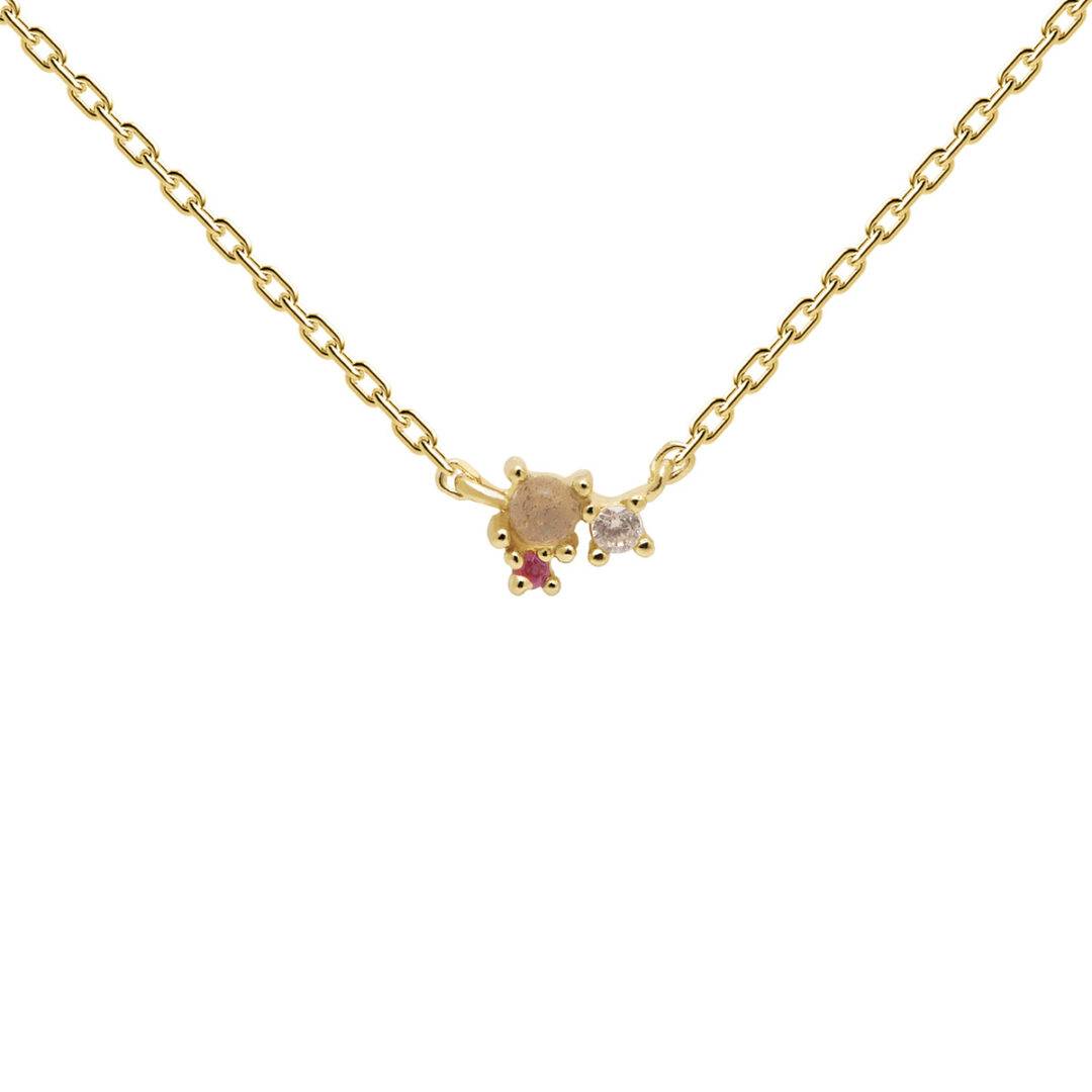 CO01-175 PDPAOLA Rosé Blush Necklace - Image 1