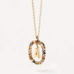 Κολιέ PD PAOLA με Μονόγραμμα Α - Ασήμι 925 με επιχρύσωμα 18Κ - Image 3