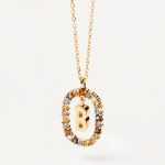PD Paola Letter B Necklace - 18k Gold plating - Image 3