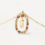 PD Paola Letter G Necklace - 18k Gold plating - Image 3