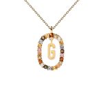 PD Paola Letter G Necklace - 18k Gold plating
