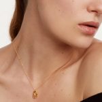 Κολιέ PD PAOLA με Μονόγραμμα M - Ασήμι 925 με επιχρύσωμα 18Κ - Image 4