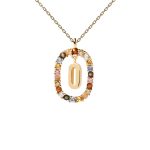 PD Paola Letter O Necklace - 18k Gold plating