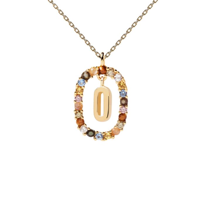 PD Paola Letter O Necklace - 18k Gold plating - Image 1