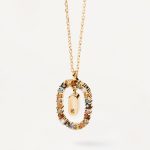 PD Paola Letter O Necklace - 18k Gold plating - Image 4