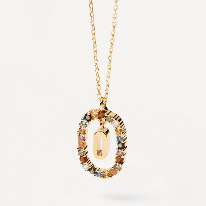 PD Paola Letter O Necklace - 18k Gold plating - Image 4