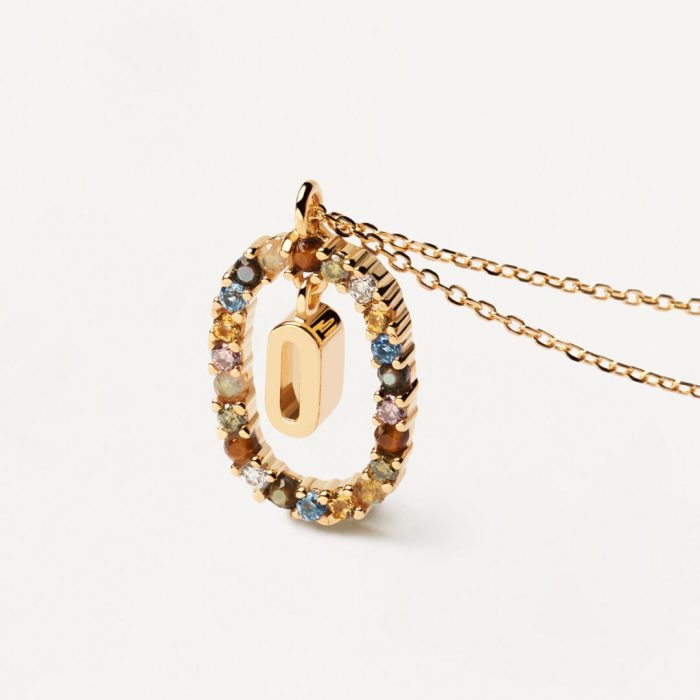 PD Paola Letter O Necklace - 18k Gold plating - Image 3