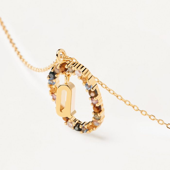 PD Paola Letter Q Necklace - 18k Gold plating - Image 5