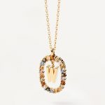 PD Paola Letter W Necklace - 18k Gold plating - Image 3