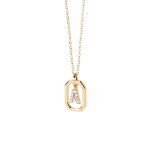 PD Paola Mini Letter A Necklace