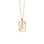 PD Paola Mini Letter E Necklace