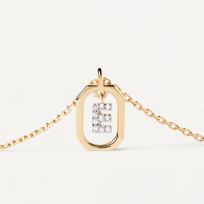 PD Paola Mini Letter E Necklace - Image 2