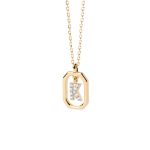 PD Paola Mini Letter K Necklace