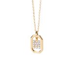 PD Paola Mini Letter M Necklace