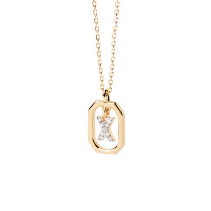 PD Paola Mini Letter X Necklace