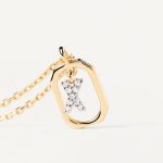PD Paola Mini Letter X Necklace - Image 2