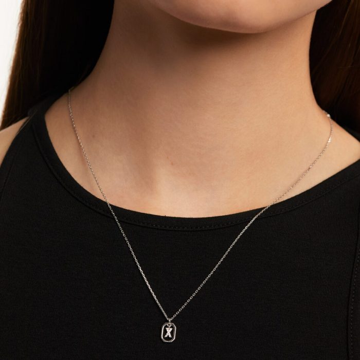 PD Paola Mini Letter X Necklace - Image 3