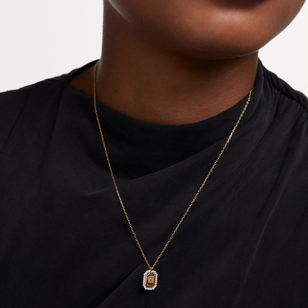 CO01-574-U_beauty2 PD Paola Libra Gold Necklace - Image 2