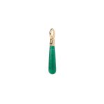 PDPAOLA Green Aventurine Large Drop Μενταγιόν