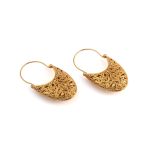 Kallisto Earrings in Gold Plated silver - Image 3