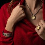 Hercules Coin Sterling Silver Gold Plated Ring - Image 7