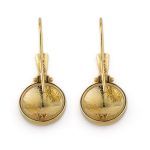 Wisdom Owl Earrings - 925 Sterling Silver and Gold Plated - Image 2