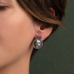 Goddess Athena - Ancient Greek Silver Coin Earrings - Image 2