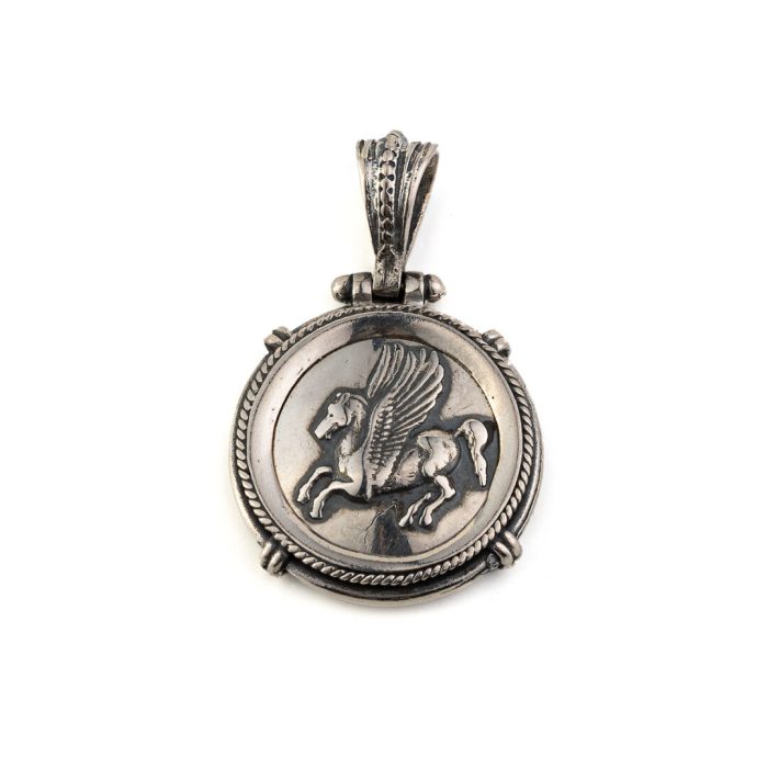 Pegasus Pendant - 925 Sterling Silver - Image 1