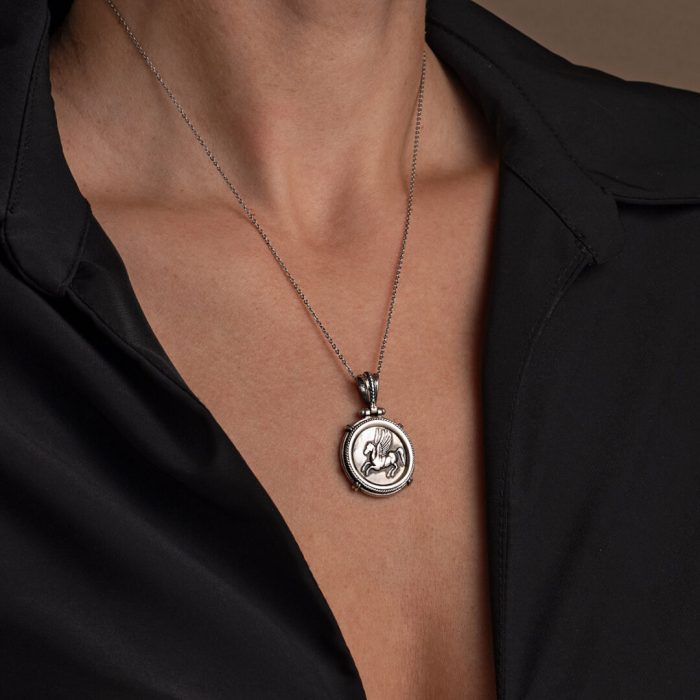 Pegasus Pendant - 925 Sterling Silver - Image 2