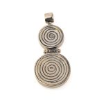 Spiral Pendant - 925 Sterling Silver - Image 2