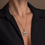 Vergina Star Pendant - 925 Sterling Silver and Gold Plated - Image 2