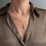 Gerochristo - Aretousa Cross in 18K Gold and Sterling silver - Image 2