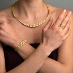 Byzantine Necklace with Blue Zircon - 925 Sterling Silver and 18K Gold Plating - Image 2