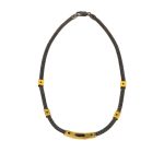 Βυζαντινό Κολιέ με Swarovski – Επιχρυσωμένο Ασήμι 925 - Image 3