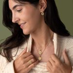 Goddess Athena Pendant - 14k Yellow Gold - Image 2