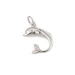 Dolphin Pendant - 925 Sterling Silver