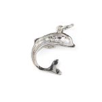 Dolphin Pendant - 925 Sterling Silver - Image 2
